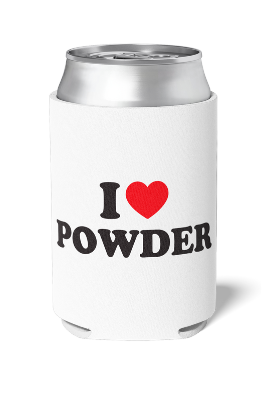I Love Powder - White