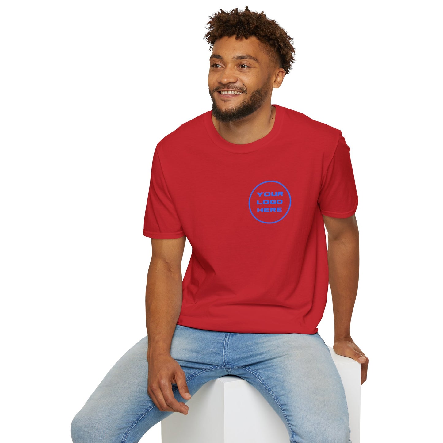 Classic Fit Custom T-Shirt Front & Back