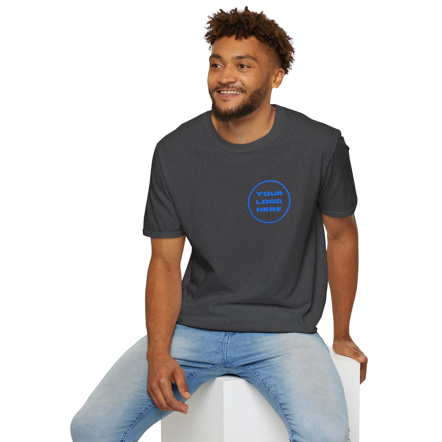 Classic Fit Custom T-Shirt Front & Back