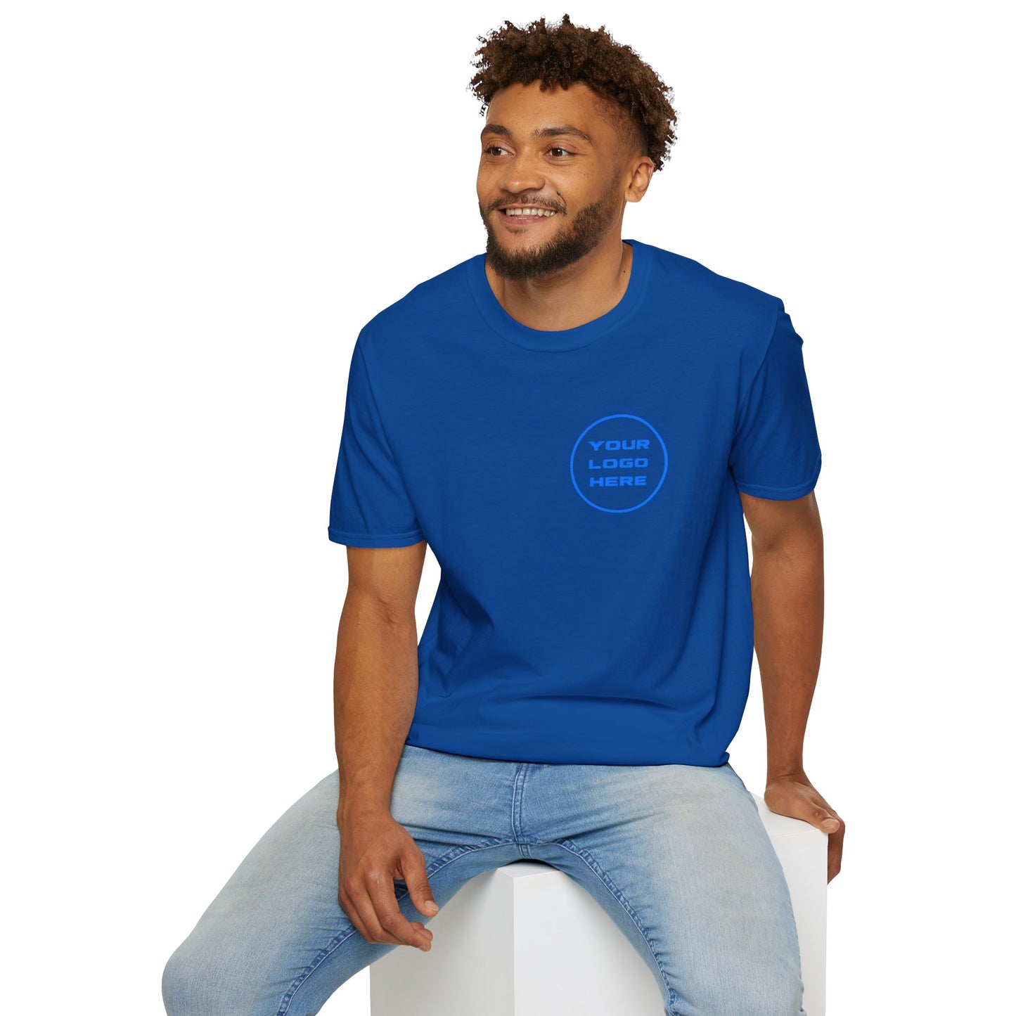 Classic Fit Custom T-Shirt Front & Back
