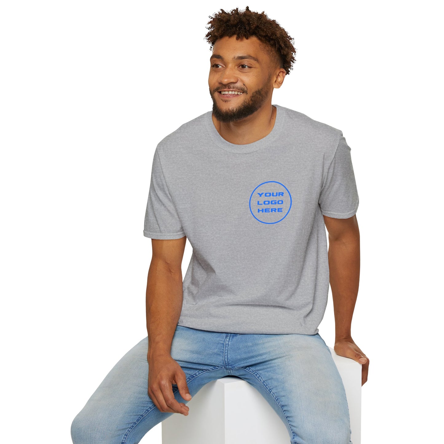 Classic Fit Custom T-Shirt Front & Back