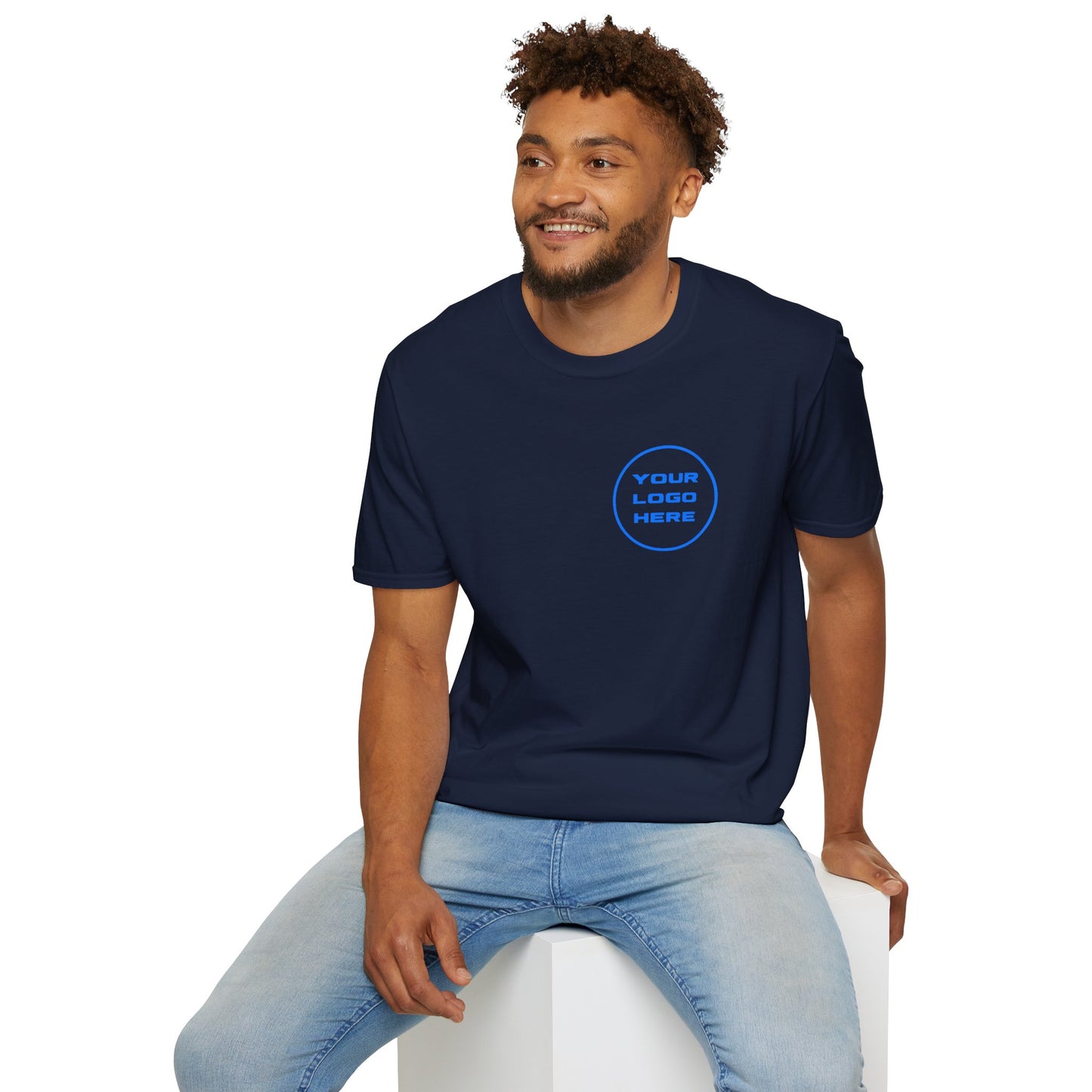Classic Fit Custom T-Shirt Front & Back
