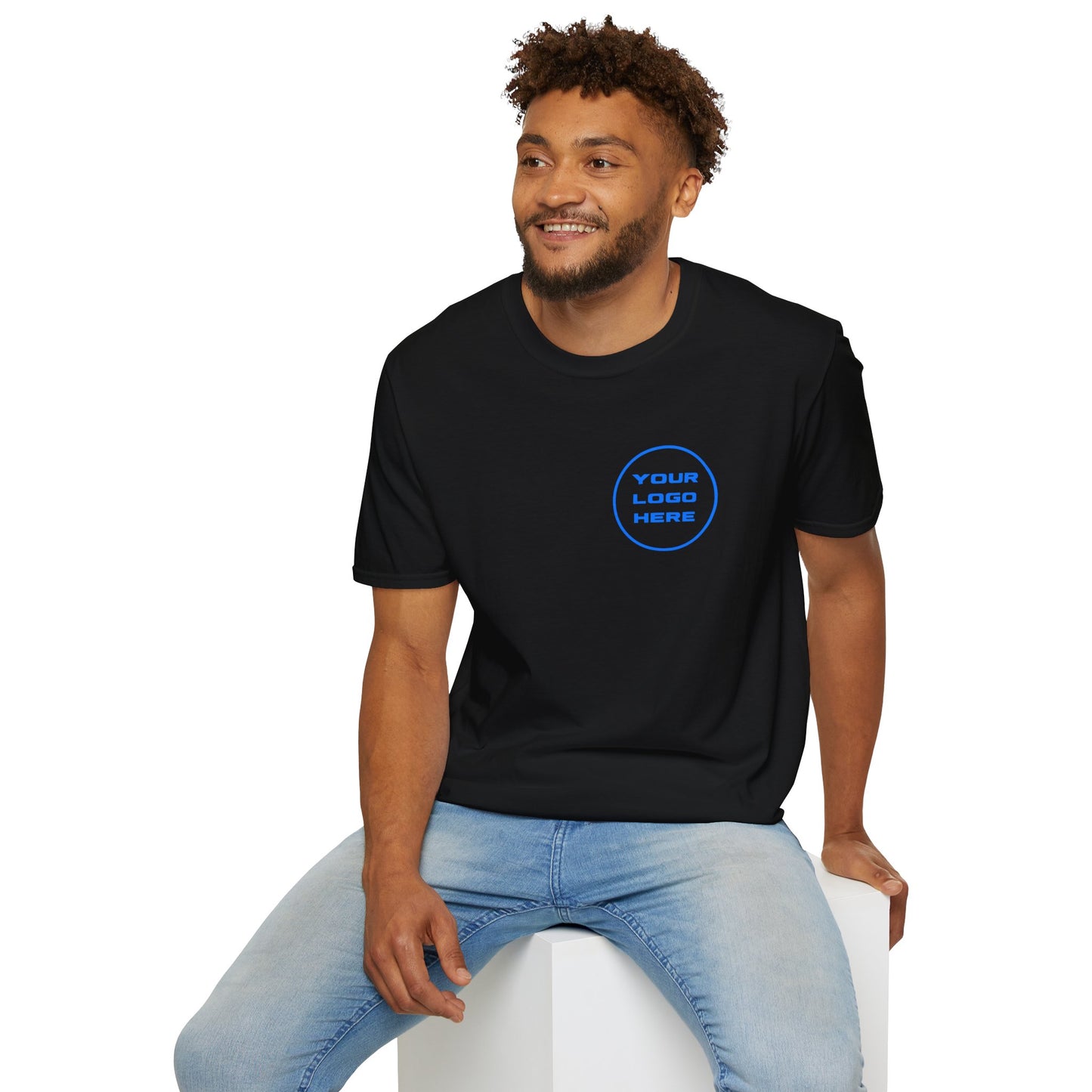 Classic Fit Custom T-Shirt Front & Back