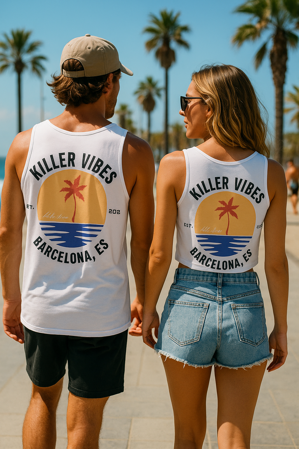 Killer Vibes Barcelona Sunset Tank