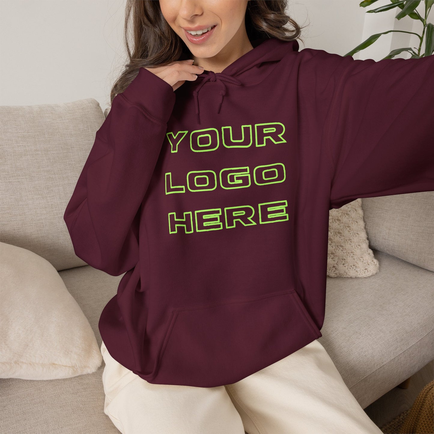 Heavy Blend™ Hooded Sweatshirt - Custom Front & Back
