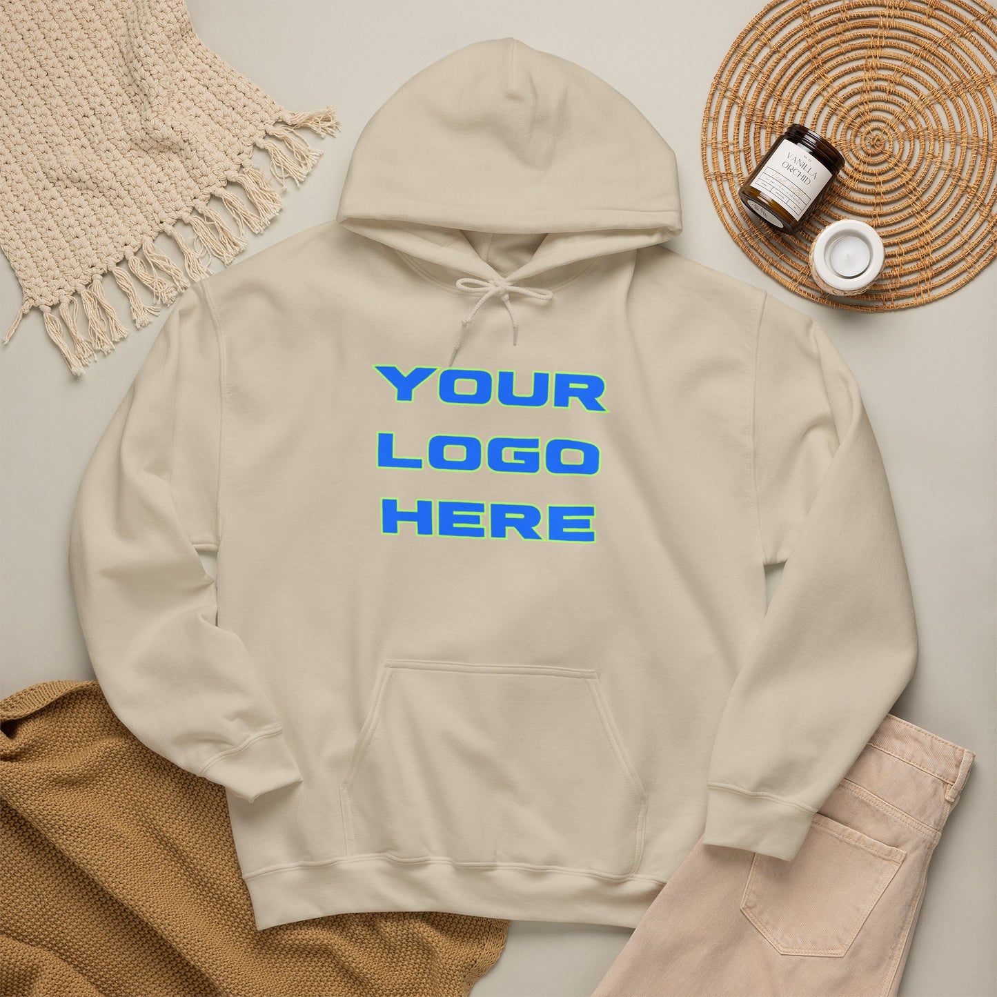 Heavy Blend™ Hooded Sweatshirt - Custom Front & Back