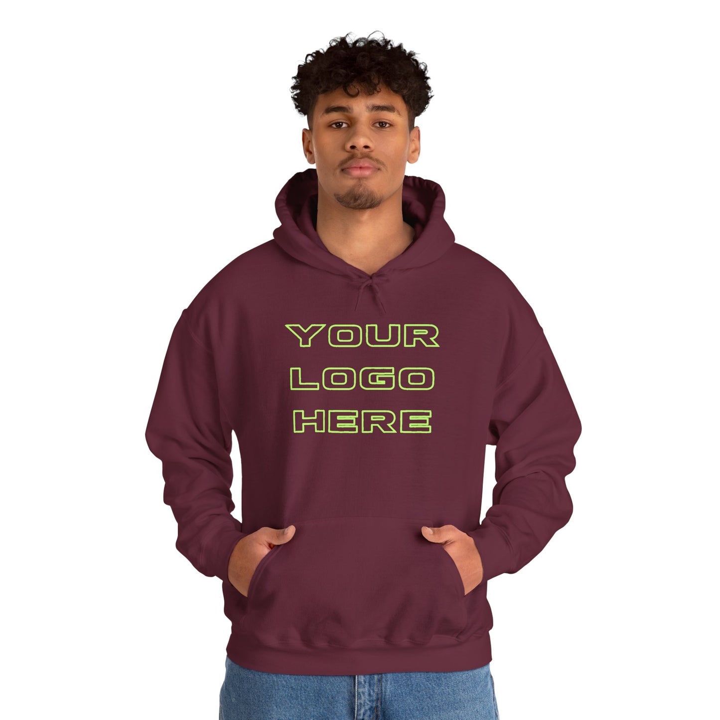 Heavy Blend™ Hooded Sweatshirt - Custom Front & Back