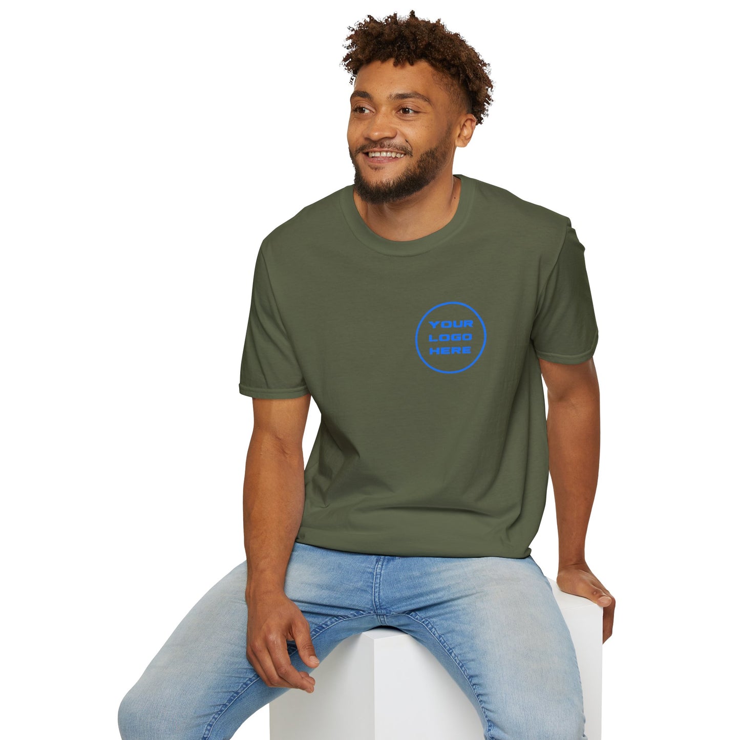 Classic Fit Custom T-Shirt Front & Back
