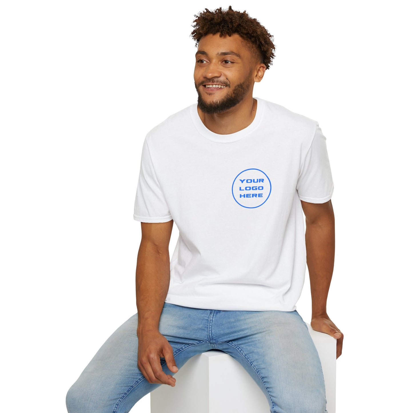 Classic Fit Custom T-Shirt Front & Back