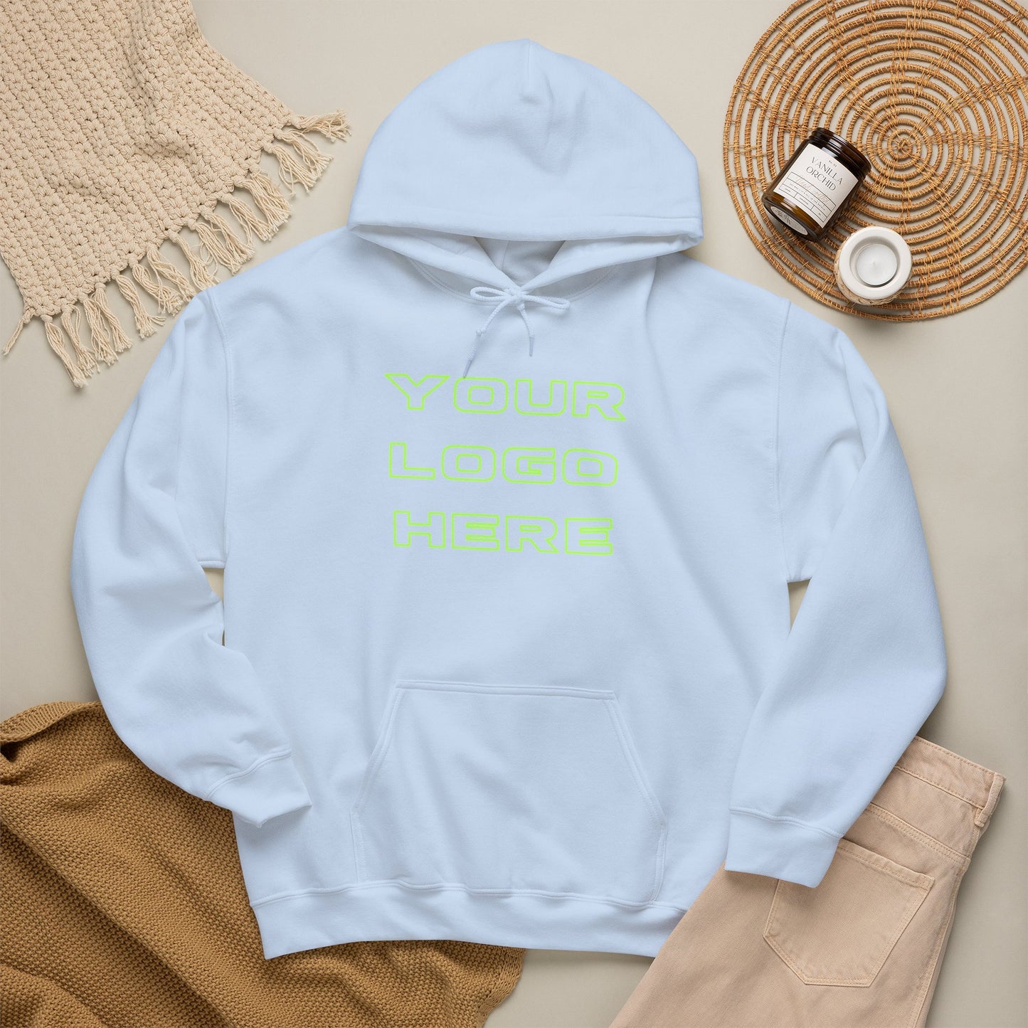 Heavy Blend™ Hooded Sweatshirt - Custom Front & Back
