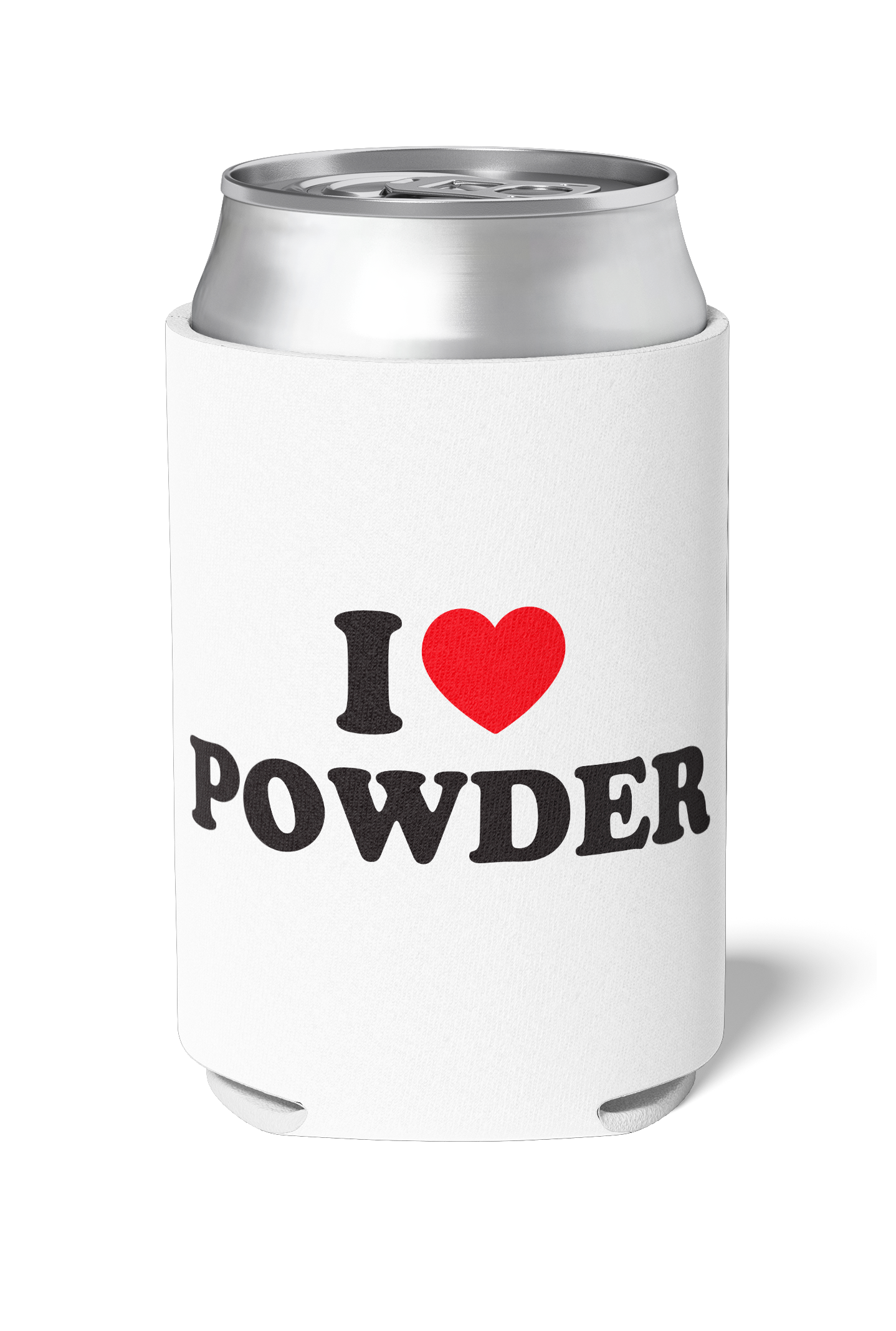 I Love Powder - White
