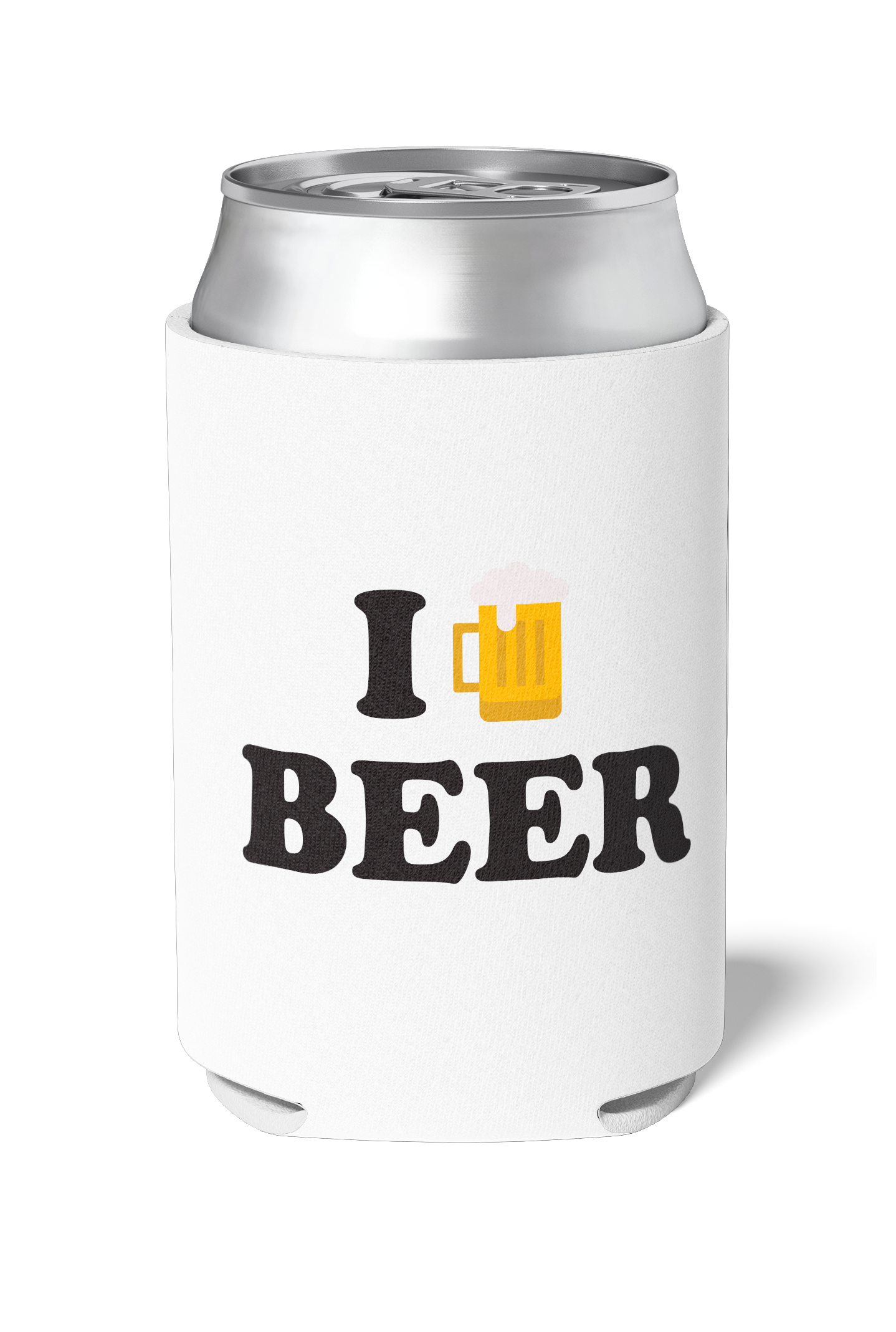 I Love Beer - White