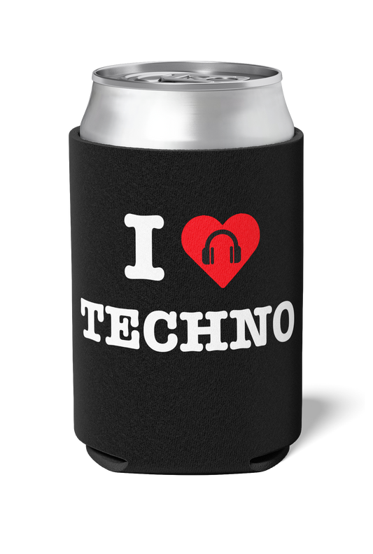 I Love Techno - Black