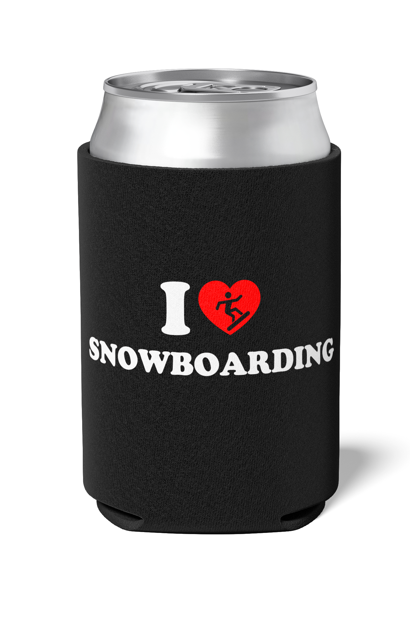 I Love Snowboarding - Black